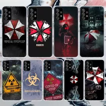 Мягкий чехол для телефона в форме зонтика для Samsung Galaxy A52 A53 A12 A13 A22 A23 A32 A33 A72 A73 5g A02s A03s A50s с узором Samsung A70S