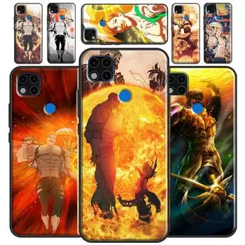 Мягкий чехол Escanor Seven Deadly Sins для Xiaomi Redmi Note 11 Pro Note 10 Pro Note 9 Pro 10S 9S 8T 9A 9C 9T Redmi 7A