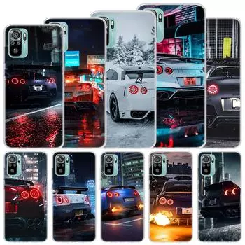 Мягкий чехол GTR Sport Car JDM для Xiaomi Redmi Note 11S 10S 11 10, чехол для телефона 11T 11E Pro 9 9S 8 8T 9T 7 6 5 4X, чехол Redmi Note 11S 4G