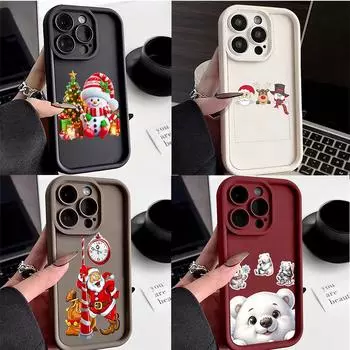 Мягкий чехол Sky Eye Ladder для Xiaomi 14T Poco X5 Redmi 12c 13c 14c Note 12 13 Pro Все модели Xiaomi Redmi Чехлы для телефонов Чехол NY23 Новогоднее рождественское искусство Xiaomi 11 Lite 5G NE