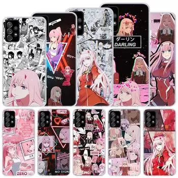 Мягкий чехол Zero Two Darling In The FranXX для Samsung Galaxy A51 A71 A50 A70 A21S, чехол для телефона A30 A20E A10 A31 A41 A6 A7 A8 A9 Sh Samsung A71