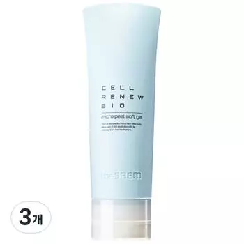 Мягкий гель-пилинг The Saem Cell Renew Bio Micro Peel, 160 мл, 3 упаковки