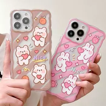 Мягкий силиконовый чехол Zhitai Cartoon для iPhone 12/13/14/15 Pro iPhone 14