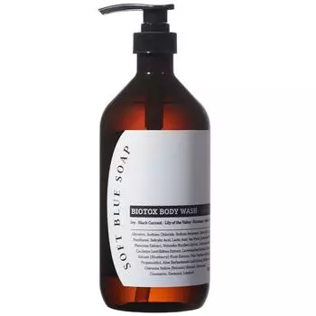Мягкое синее мыло Stop Biotox для мытья тела, 1 л, 1 шт.