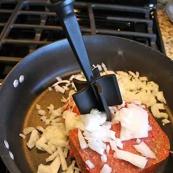 Мясорубка Универсальная эффективная 5 изогнутых лезвий Картофельный салат Гамбургер Мясо Говядина Миксер Измельчитель Инструмент для кухни Мялка для говядины