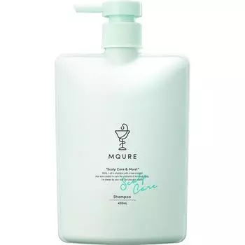 MQURE m-cure лечебный уход за кожей головы и увлажняющий шампунь 450 мл (квазилекарственный продукт) Шампунь/кондиционер (премия) После намокания волос нанесите средство