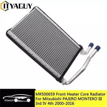 MR500659 Алюминиевый передний радиатор обогревателя, подходит для Mitsubishi Montero Pajero III 3rd IV 4rd V65W V68W V73W V77W V97W