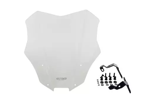 MRA Touring Windscreen for CB650R Mounting Bracket for MT150C (Clear, Included)