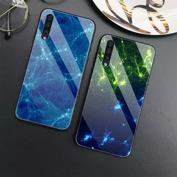 Мраморный чехол с фоном для Samsung Galaxy A52 A70 A71 A73 A53 A13 5g A03 A72 A22 A21s A03 Core A42, крышка Capinha из закаленного стекла For Samsung A13 5G
