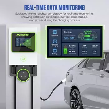 MRCARTOOL S311 8M кабельное зарядное устройство для электромобиля зарядная станция кабельное зарядное устройство для автомобиля с 7,5 кВт EVcharger Wallbox EVS CHINA