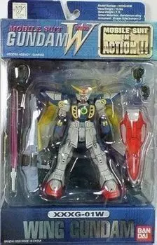 МС В ДЕЙСТВИИ Wing Gundam!! [Игрушки и хобби]