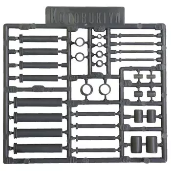 MSG Modeling Support Goods Пластиковый блок P121 Цилиндр Немасштабная пластиковая модель
