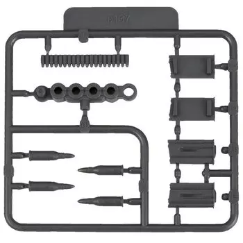 MSG Modeling Support Goods Пластиковый блок P137 Магазин и винтовочная пуля Немасштабная пластиковая модель