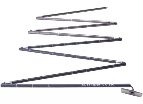 MSR Outdoor Folding Long Pole 8 Pieces Striker CX320 320cm Snowy Mountain Japanese 40156 [Genuine Product]