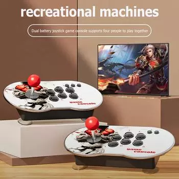 MT6 10000+ игр 4K HD видео аркадная игровая консоль HDMI-совместимый 3D двойной контроллер джойстик игровой проигрыватель для PS1 FC GBA GBC MD