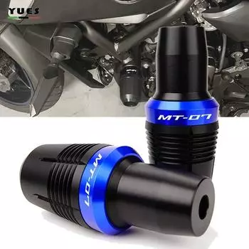 MT-07 Ползунки для рамы, защита от столкновений для YAMAHA MT07 2014-2023 FZ07 Tracer MT07, аксессуары для мотоциклов, защита от падения красный