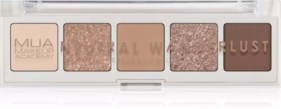 MUA Makeup Academy Professional 5 Shade Palette palette de fards paupires TU прозрачный