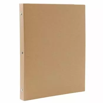 MUJI Папка-регистратор 82109917 A4/30 отверстий/бежевый бежевый