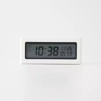 MUJI Digital Timer Clock 37494527 White/Model Number DKC-52