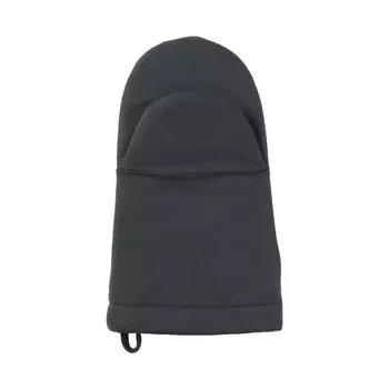 MUJI Oven Mittens Dark Gray Cotton Plain Weave 12835844