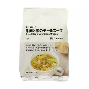 MUJI съедобный суп с говядиной и луковым хвостом, 4 блюда 15275014