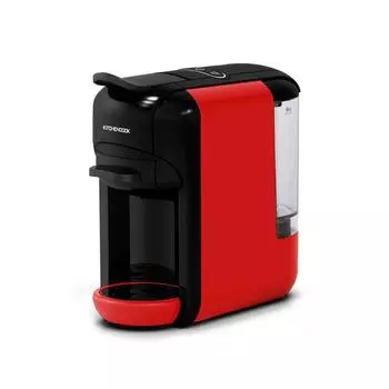 Мультикапсульная кофемашина и красный молотый кофе Kitchencook