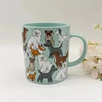 Мультяшная кошка собака чашка для воды подарок на день рождения керамическая пара высокая красота молоко большая емкость кружка кофейные чашки питьевая утварь 401-500ml