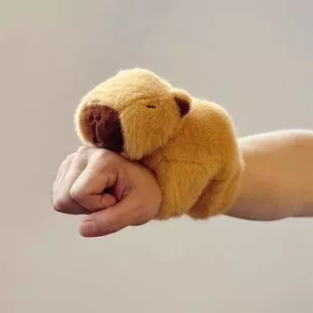 Мультяшные браслеты с капибарой, мягкие куклы, обниматели, игрушка, браслет с капибарой, детский подарок