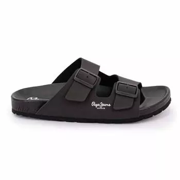 Черные мюли с двумя ремешками t40/45 Мужской PEPE JEANS 41 чёрный