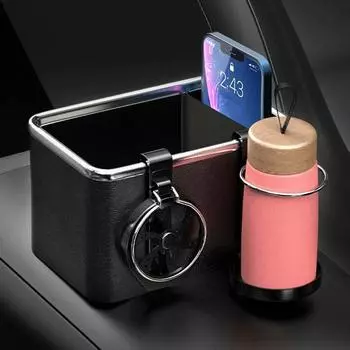 Multi-function Car Armrest Storage Box Armrest Organizers Car Stowing Tidying Accessories For Phone Tissue Cup Drink Holder E2H4