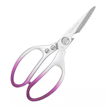 Multi-function Chicken Bone Scissors SK5 Shear Fish Tool Professional Kitchen Scissors Chef серебряный