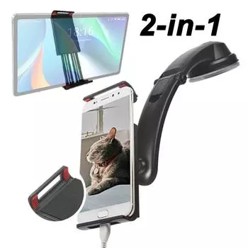 Multi Functional Car Holder For Both Tablet And Mobile Phones 1