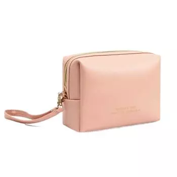 Multi-functional Cosmetic Clutch Bag Large Capacity Wash Bag Korean Style PU Makeup Bag Outdoor