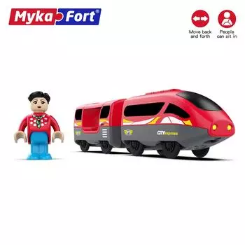 Multi-functional Electric Train Suit With Little People Educational Gift Children s Toys Can Be Matched With Wooden Track 91011