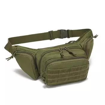 “Multi-Functional Tactical Waist Bag for Outdoor Activities and Concealed Carry”