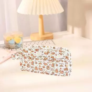 Multi-Layer Capibala Pen Bag Penbag Capibala Stationery Box Pen Box Capibara Pencil Case Children