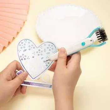 Multi-purpose Die Brush With Piercer Scraper For Removing Excess Paper From Dies Weeding Tools Die Cutting Accessories CHINA