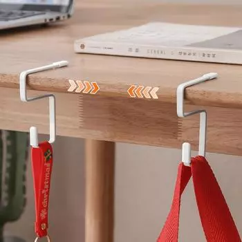 Multi-Purpose Door Hook Punch-free Hanging Bag Hook Kitchen Cabinet Hanging Rack Bathroom Towel Hooks Home Storage Accessories