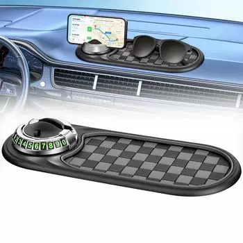 Multifunction Car Anti-Slip Mat Phone Holder for Sunglasses, Keys, Gadgets