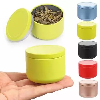 Multifunction small Household Kitchen Containers Storage Candies Cans Tea Jar Tea Box Teaware чёрный