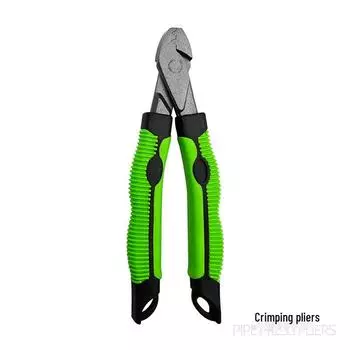 Multifunctional Crimping & Lure Pliers with Hook Remover and Wire Cutter