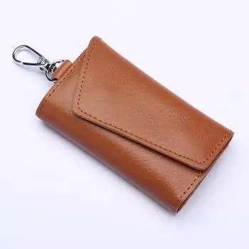 Multifunctional Key Bag, Suitable for Men And Women, Trifold Wallet, Large Capacity Waist Hanger, Car Key Hook, Fashionable Card Slot Wallet
