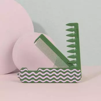Multifunctional Portable Folding Hair Comb Hair Brush Detangling Comb Men Oil Head Comb Styling Tools Mini Pocket Beard Combs