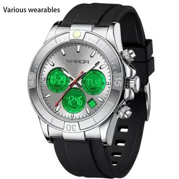 Multifunctional Watch Men s Watch Waterproof Electronic Watch Sports Electronic Watch