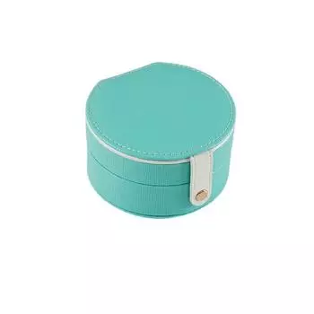 Multilayer Earrings Storage Case Leather Jewelry Holder Handbag Mini Jewelry Display Box Vacation