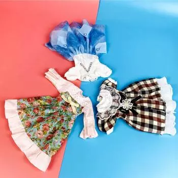 Multiple Doll Princess Clothes 11 Inch Doll Bjd 1/6 Doll Clothes Children Gift 1
