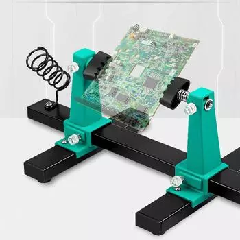 Multiple specifications Circuit Board Welding Repairing Disassembly Fixture 360°MainBoard Circuit Board Maintenance Holder зелёный