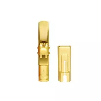 Мундштук для тенор-саксофона Sax 5C/6C/7C/8C/9C Мундштук с колпачком и подушечками Аксессуар для музыкальных инструментов Металлический мундштук 2