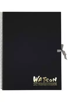 Muse Watercolor Paper Watson Book F4 239g Natural 15 Sheets F4 NW-1504