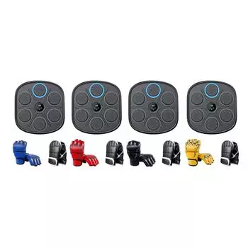 Музыкальный боксерский тренажер Smart Boxing Trainer для занятий кикбоксингом в помещении красный